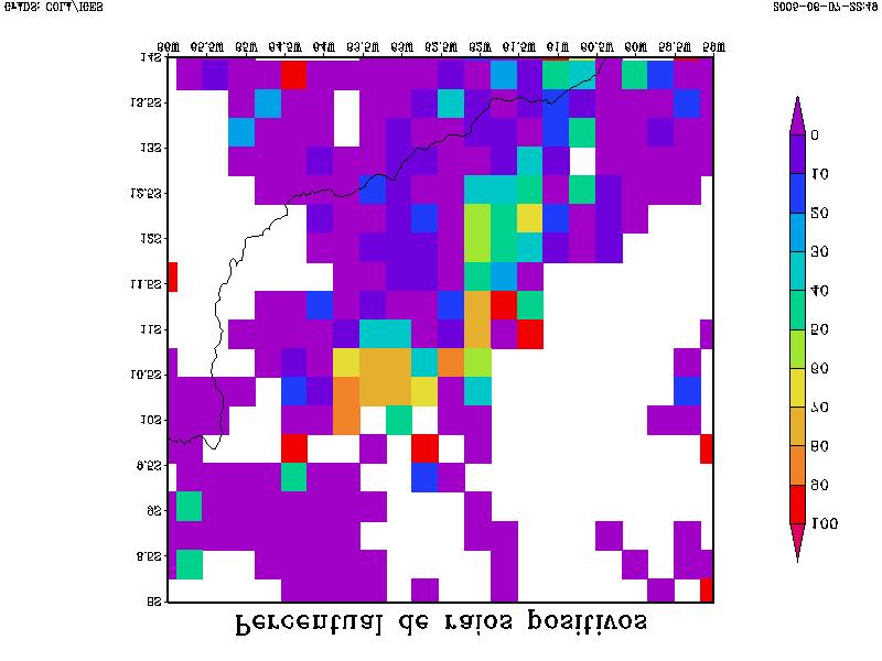 positiva para as quadrículas, entre 18 e 24hs(UTC) para o dia 14/09/02.