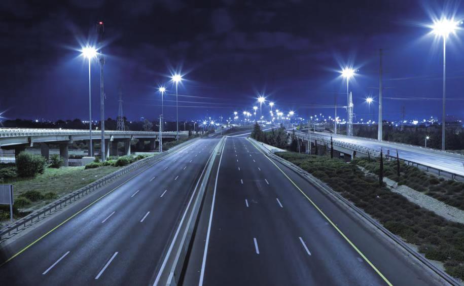 LED Street Light Iluminação viária com garantia de 5 anos e blindada contra intempéries As luminárias LED Street Light ReneSola são construídas em liga de magnésio, o que proporciona um corpo