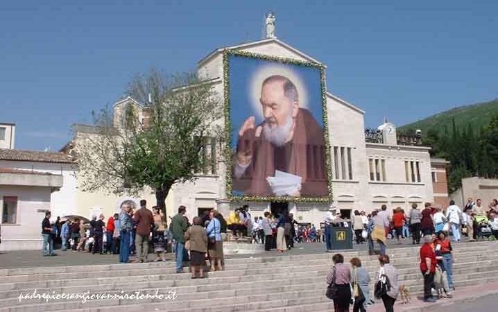 de Padre Pio, nascido em 1887 na cidadela de Pietrelcina.
