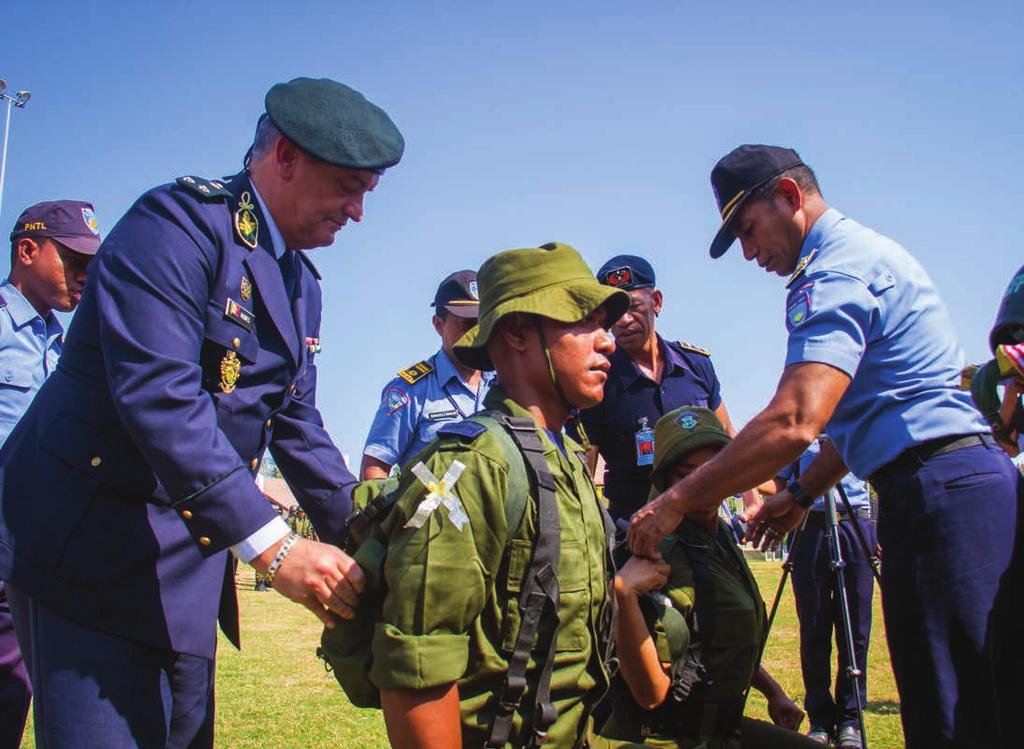 Ajente Rekruta PNTL na in 243 hahú Formasaun iha CFP Ajente rekruta Polisia Nasional Timor-Leste (PNTL) na in 243 (atus rua hatnulu resin tolu) ofisialmente hahú formasaun báziku to o graduasaun