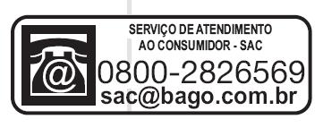 DIZERES LEGAIS MS - 1.5626.0021 Farmacêutico responsável: Juliana Couto Carvalho de Oliveira CRF-RJ n 19835 Fabricado por: LABORATÓRIOS BAGÓ S.A. Calle 4 n 1429 (B1904CIA) La Plata Pcia.