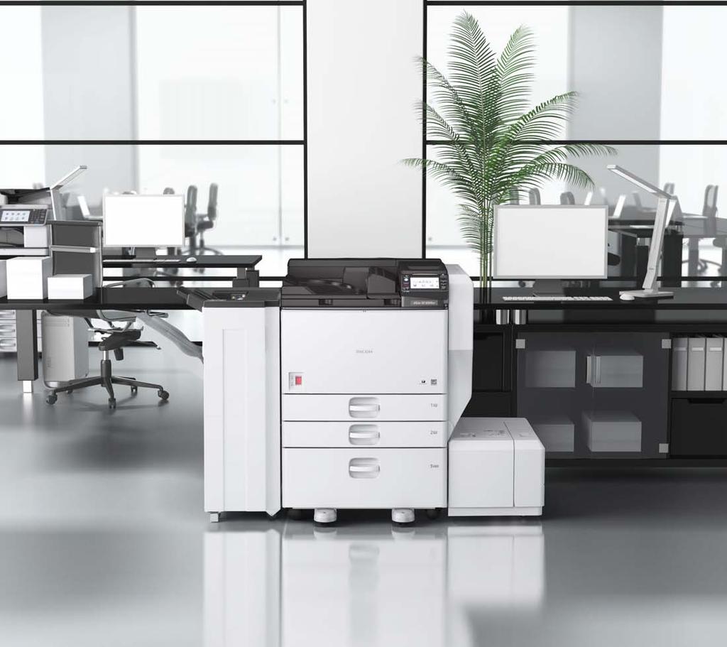 Ricoh SP 8300DN Impressora a Laser em PB Copiadora Impressora Fax