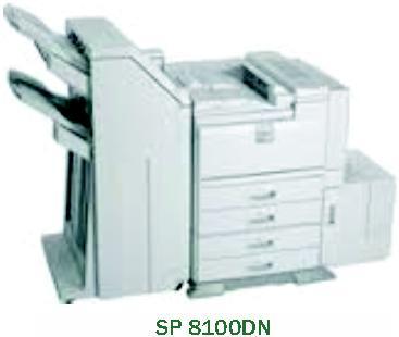 Onde se encaixa a nova Impressora a Laser em Preto e Branco para A3 (duplo- Carta) SP 8300DN?