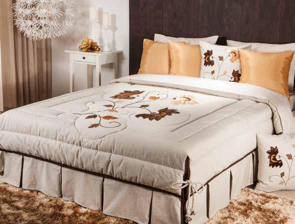 Donna 3 Semi-Comforter * almofadas e cortinados também disponíveis no catálogo *cojines y cortinas