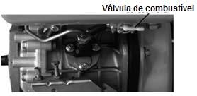 (4) Se o motor vier equipado com partida elétrica, gire o interruptor de partida para a posição OFF.