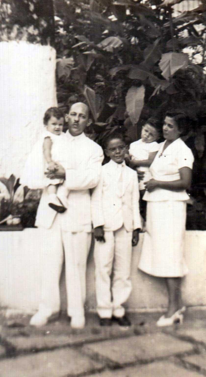Sr José Roque Preard com sua esposa