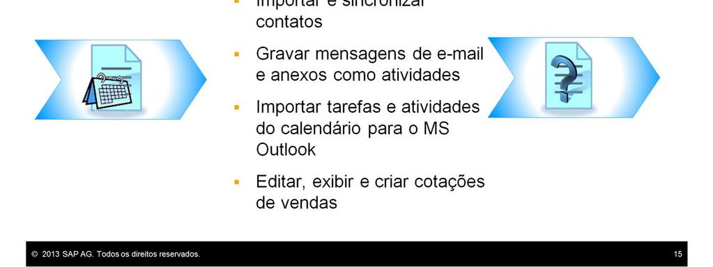 Isso é muito importante para os gerentes de vendas que viajam frequentemente e precisam exibir dados do cliente e do cliente potencial enquanto estão viajando.