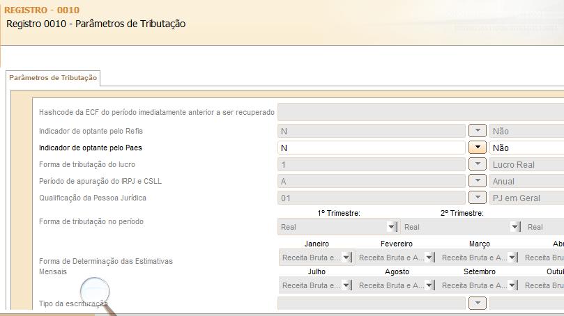 ECF Novidades 2017 Edição de dados