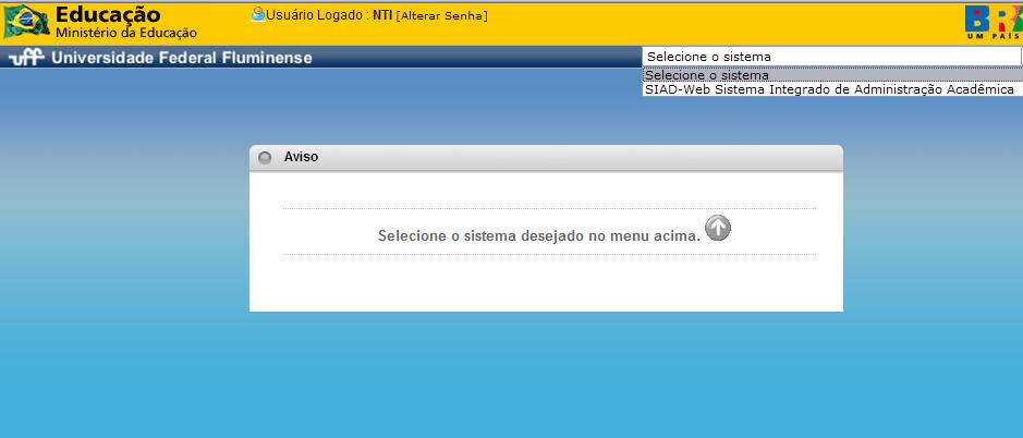 Clicando nas opções Serviços disponíveis, Atualização, e Quadro de Horários e Inclusão, você poderá informar o semestre e o código da disciplina, a turma, e clicar no