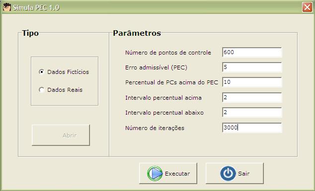 Desenvolvido por NERO, MARDEGAN e PIRES. (2006), o programa Simula PEC 1.