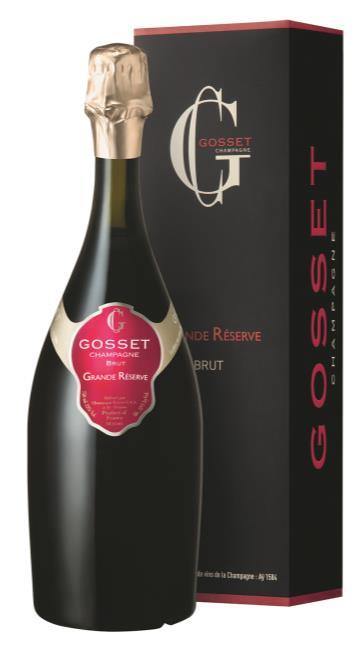 Gosset é um dos produtores mais antigos de Champane.