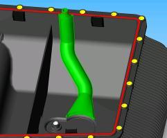 de compressão Presilhas híbridas