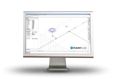 RAINPLUS SOFTWARE Os sistemas de drenagem sifónicos são dimensionados utilizando o software de cálculo avançado Rainplus.