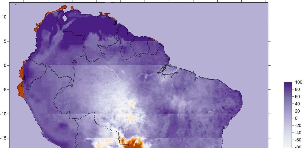 (a) (b) (c) Figura 06 Mapas de diferença de radiação global (a), direta (b) e difusa (c), em W/m 2, do mês de Setembro de 2007. 4.