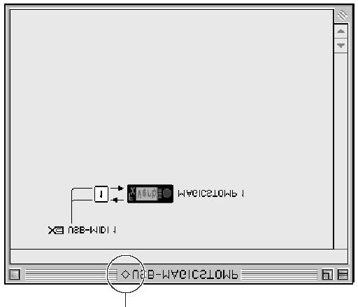 Configuração do Sound Editor Após completar a instalação dos drivers e do Sound Editor for MAGICSTOMP, siga os passos abaixo para iniciar o Sound Editor e efetuar as configurações apropriadas.