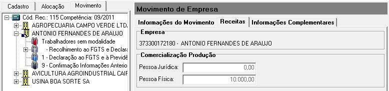 Trabalhador, marcar a participação dos trabalhadores no movimento informando, a modalidade de cada um, bem como a sua remuneração, que poderá ser digitada diretamente no SEFIP/GFIP ou importada