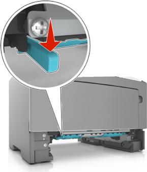 [x]-atolamento de papel, retire a bandeja 1 para limpar o duplex. [23y.xx] ATENÇÃO SUPERFÍCIE QUENTE: A parte interna da impressora pode estar quente.