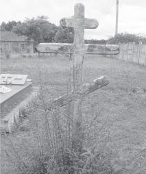 A cr uz do cemitér io como documento cemitério Koimisis natural Cruz eslava, de