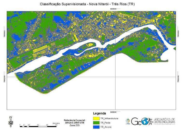 Figura 3: Classificação Supervisionada, bairro Nova Niterói.
