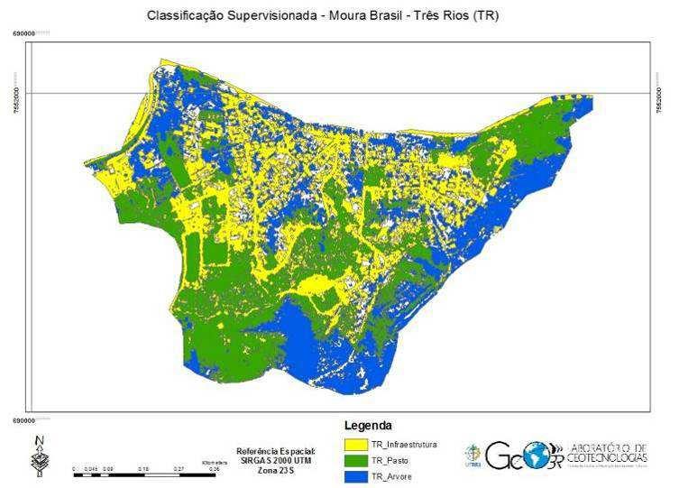 Figura 4: Classificação Supervisionada, bairro Moura Brasil.