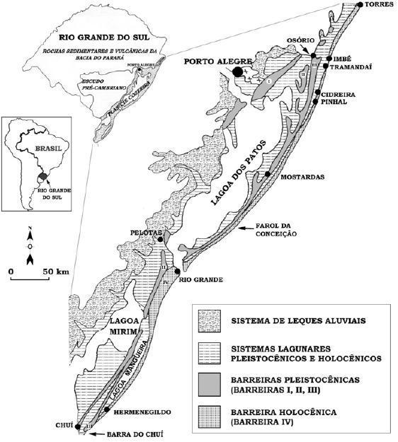Resultados e Discussão Figura 28 - Mapa geológico simplificado da planície