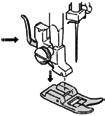 Posicione sua máquina adequadamente Use sua máquina de costura Elgin sobre uma mesa, bancada ou gabinete firme.