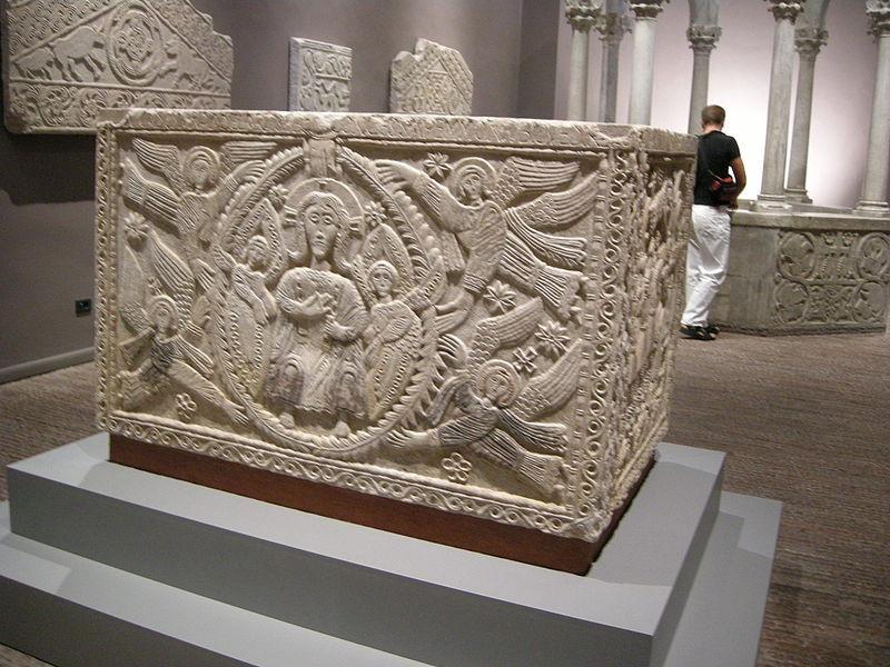 ARTE LOMBARDA Altar de Pemmo em Cividale (doado por seu filho Ratchis,