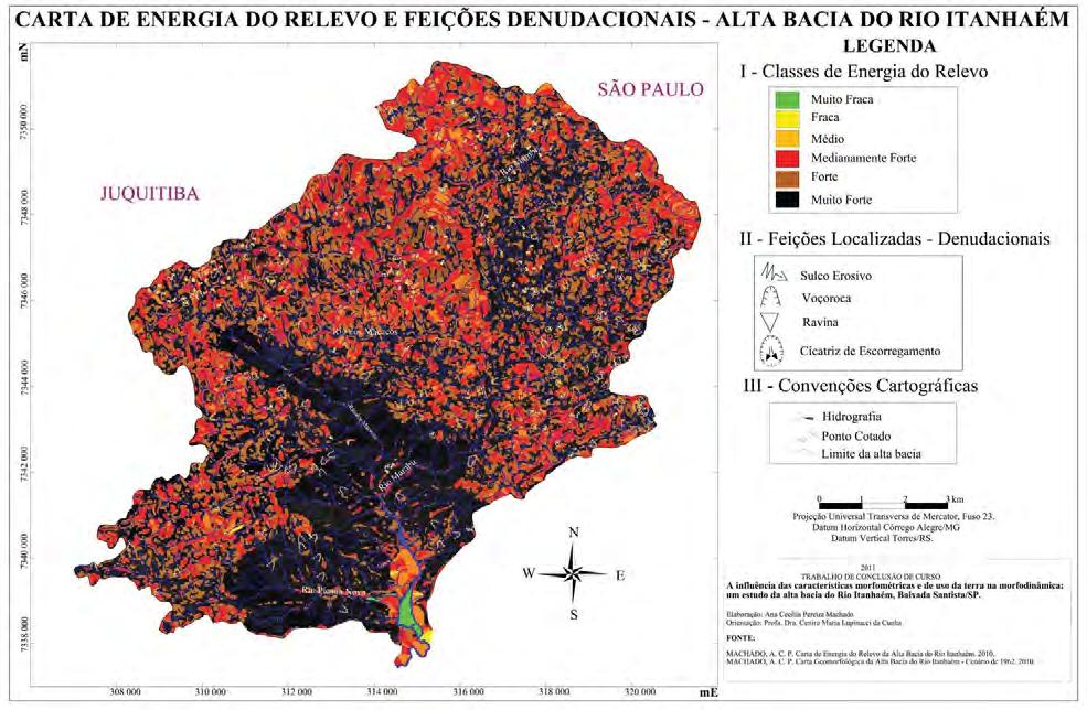 APÊNDICE F - Carta de Energia do Relevo e Feições