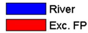 floodplain at some point; and the monthly averages were calculated (Figure 14).