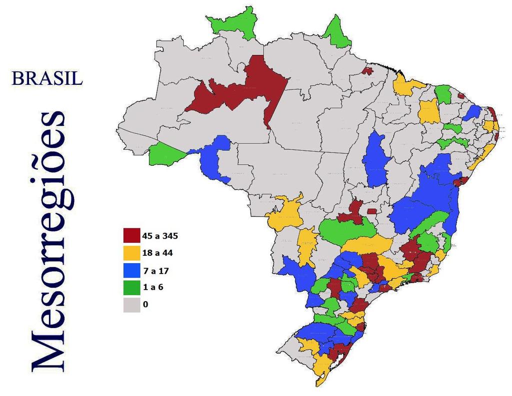 DISTRIBUIÇÃO DOS PROGRAMAS DE PÓS- GRADUAÇÃO