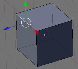 4.1 Editando Objetos/ Selecionando Para selecionar uma aresta, basta clicar com BDM sobre ela, após feito a