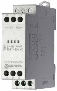 SÉRI 70 Série 70 - Relés de monitoramento Características 70.61 70.