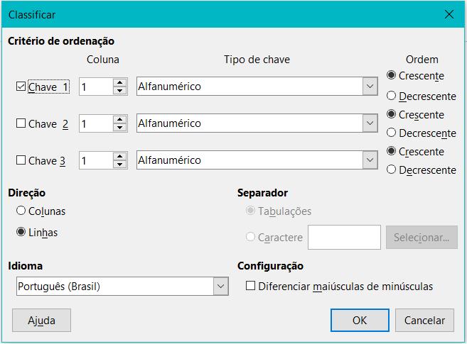 45.6. Excluir linhas e colunas LibreOffice Writer Para excluir linhas ou colunas selecione a(s) linha(s) ou a(s) coluna(s) e vá à Barra de Ferramentas Tabela e clique no botão (excluir linhas) ou no