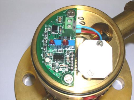 2.2. Transdutor eletrônico A placa do transdutor eletrônico, que inclui o sensor de