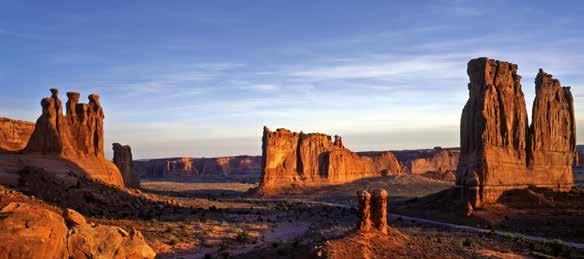 Início da Rota Nº de noites de pernoite Não se pernoita S. Francisco Fresno Idaho Falls as Vegas Yellowstone Arches National Park Gran Canyon S.