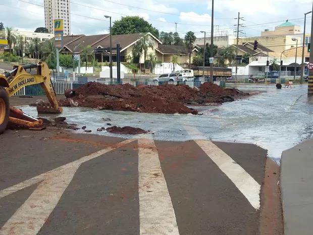 - Ruptura de tubulação