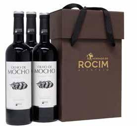 Garrafa de Azeite Herdade do Rocim (1x50 Cl) 2 Wine bottles Olho de Mocho + 1 Olive oil bottle Herdade do