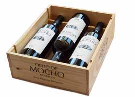 Bottles wood case CAIXA MADEIRA RESERVA 3 3 Garrafas de vinho Olho de Mocho