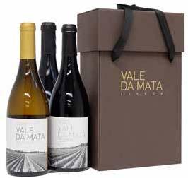 PREMIUM CONJUNTOS DEGUSTAÇÃO VALE DA MATA PREMIUM DEGUSTAÇÃO 1 3 Garrafas Vale da Mata (3x75 Cl) 3 Wine bottles Vale