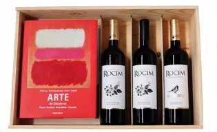 MADEIRA 6 + LIVRO 6 Garrafas de vinho Herdade do Rocim (6x75cl) + Livro Taschen "Arte do Século XX" 6
