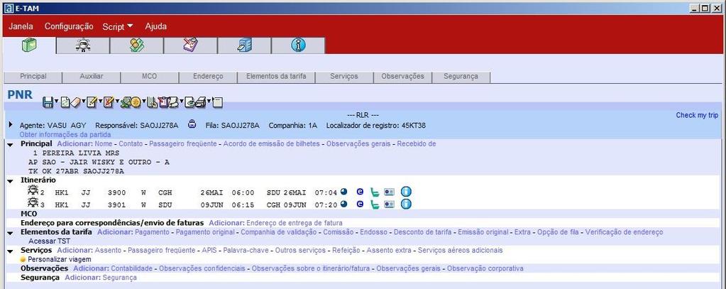 3ºPasso: Insira a informação obrigatória.