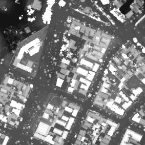 Integração de dados do laser scanner 209 desprezando assim as elevações das edificações, árvores, etc.