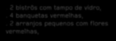 1 painel impresso em tecido na medida do estande escolhido,. 1 testeira impressa em tecido,. 1 balcão preto adesivado,.