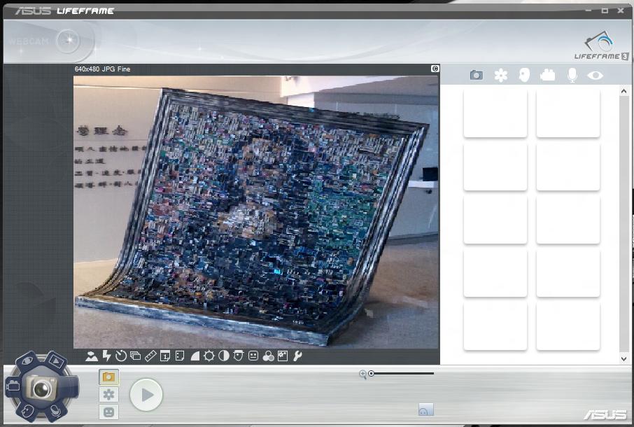 Aplicações ASUS em destaque LifeFrame Aumente as funções da sua câmara web com a aplicação Life Frame.