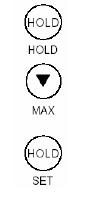 do aparelho (desligar ou trocar de bateria). Os dados de calibragem mais comuns e offset ofs = 0.0 e o fator de calibragem cf = 1, são armazenados durante o processo de fabricação do instrumento.