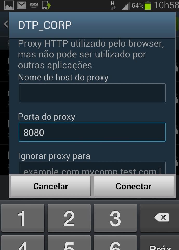 instalado - Identidade = digite o login do correio da Dataprev Mais abaixo marque a opção Mostrar opções avançadas - Selecione em Config.