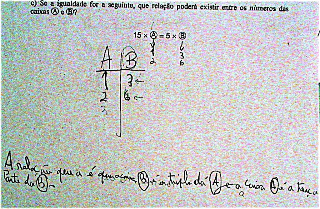 Figura 20. Enunciado da tarefa Descobre A e B, segunda parte.