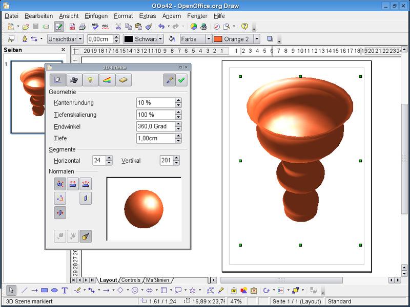 04. OpenOffice.org Draw Diferentemente do Microsoft Office, o OpenOffice.