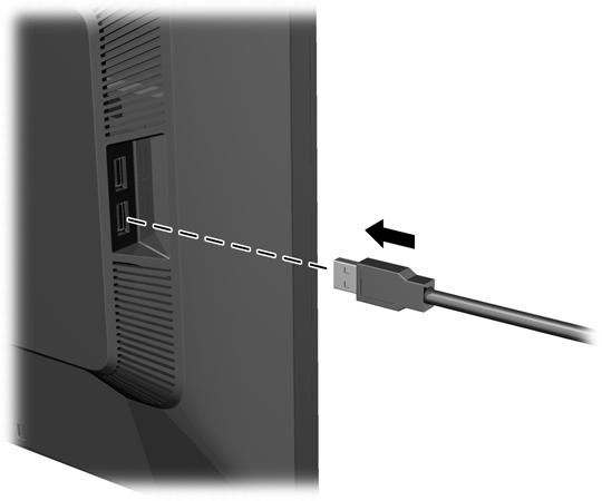 Conexão de dispositivos USB Os conectores USB são usados para conectar dispositivos tais como câmera digital, teclado USB ou mouse USB.