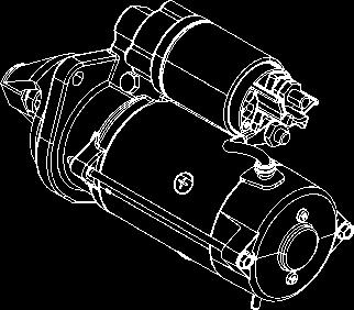 8 - MOTOR DE PARTIDA LISTA DE PEÇAS - MOTOR TNV PARA TRATORES 75